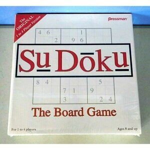 SUDOKU GAME BY PRESSMAN, NEW!
